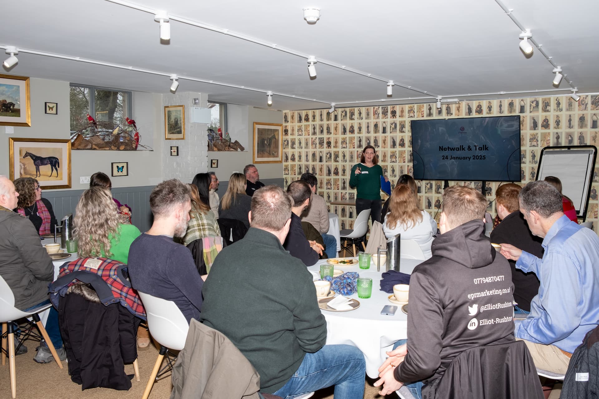 Netwalk and Talk- Charlotte Davies presenting (1)