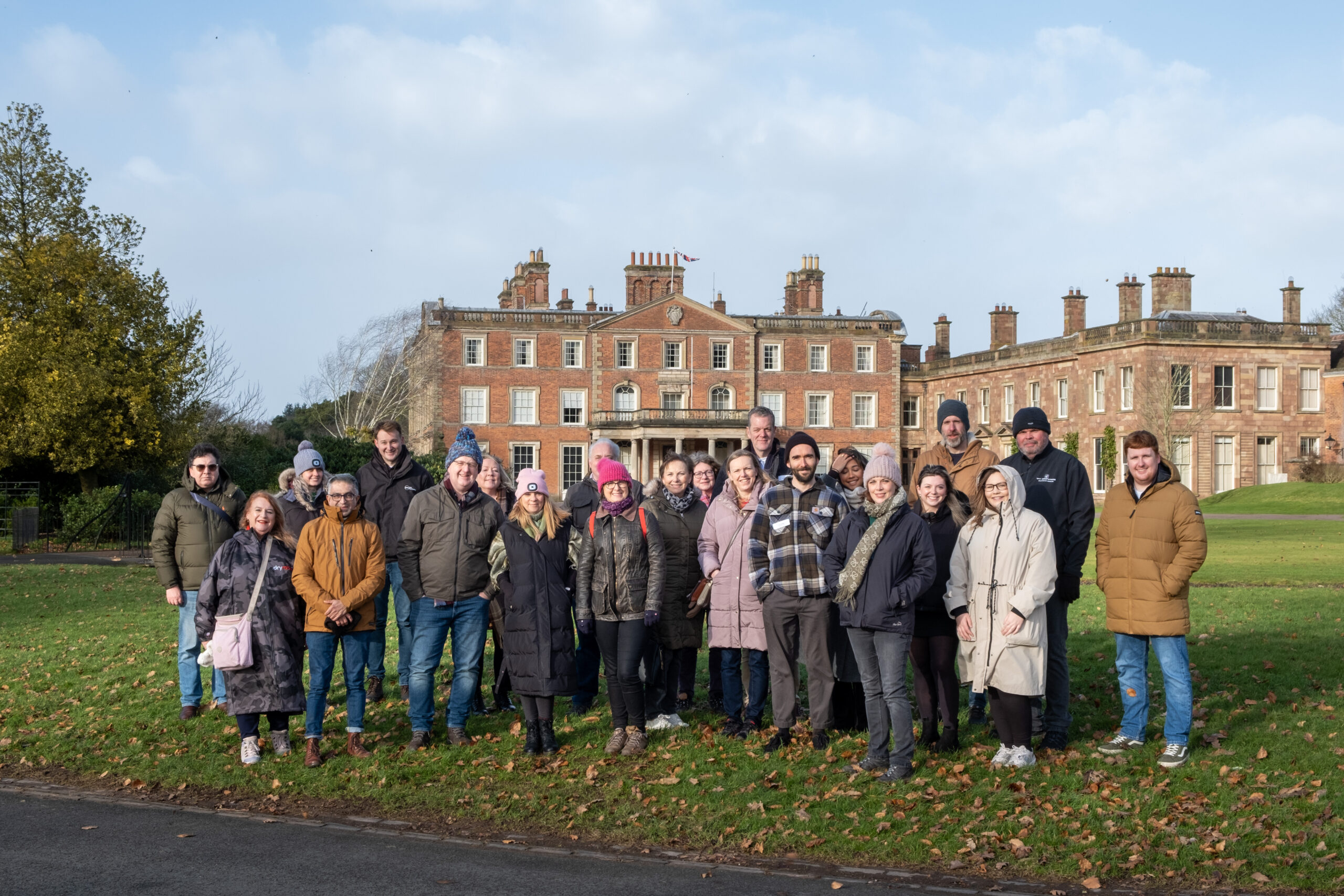 Netwalk and Talk outside Weston Park